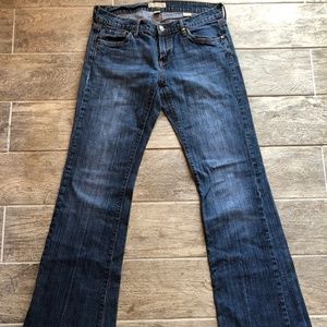 Women’s Stetson Jeans Dark Wash Boot Cut Size 8